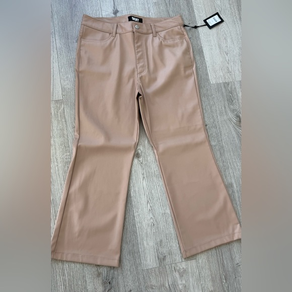 DKNY Leather Pants - Picture 1 of 5